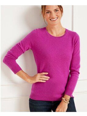Talbots Cashmere Sweater Pink  M